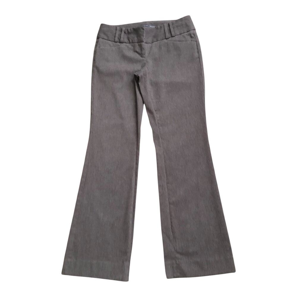 The Limited Dress Pants Women 2S Taupe Exact Stretch Bootcut Career 29.5" Inseam